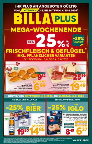 Angebote Billa Plus - 3.6.2026 - 10.6.2026.