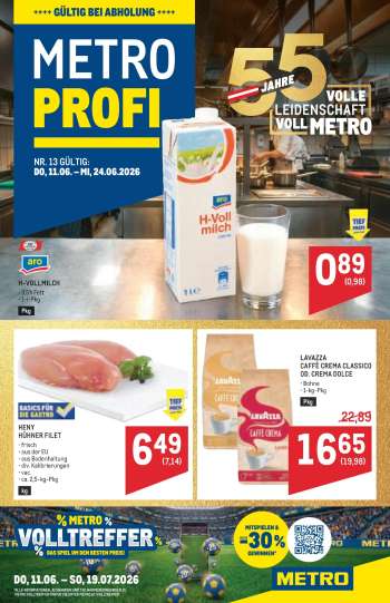 Angebote Metro - 11.6.2026 - 24.6.2026.