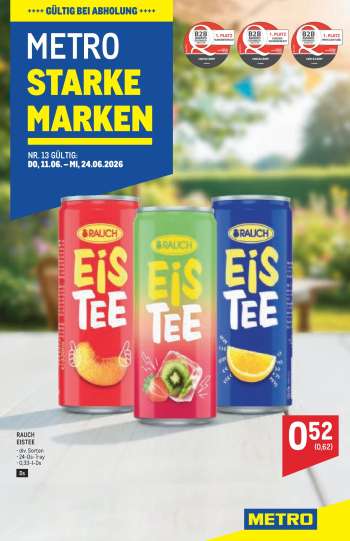 Angebote Metro - 11.6.2026 - 24.6.2026.