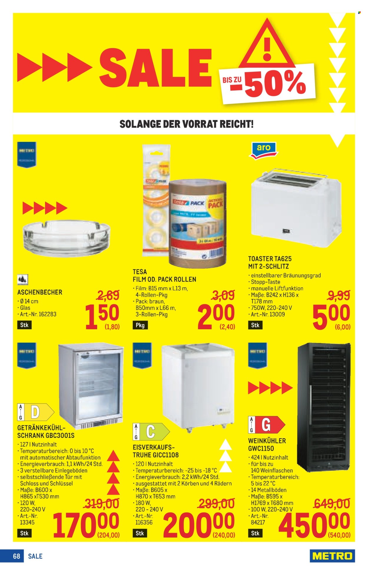 Angebote Metro - 11.6.2026 - 24.6.2026. Seite 68
