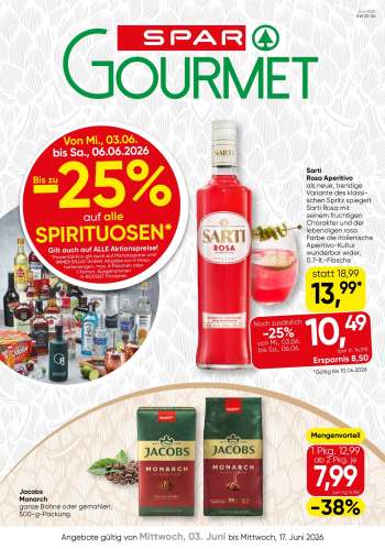 Angebote SPAR - 3.6.2026 - 17.6.2026.