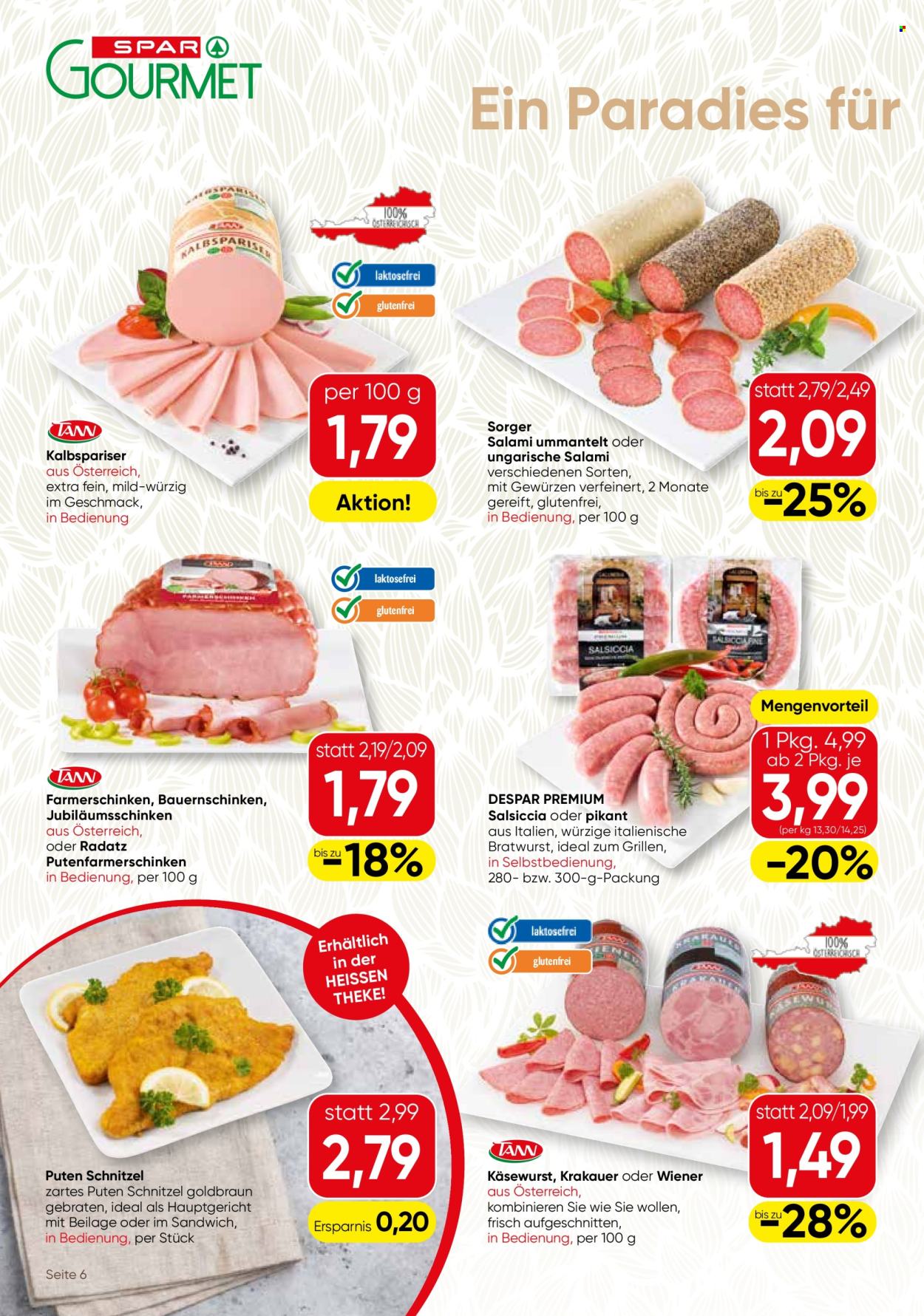 Leták SPAR - 3.6.2026 - 17.6.2026. Strana 6