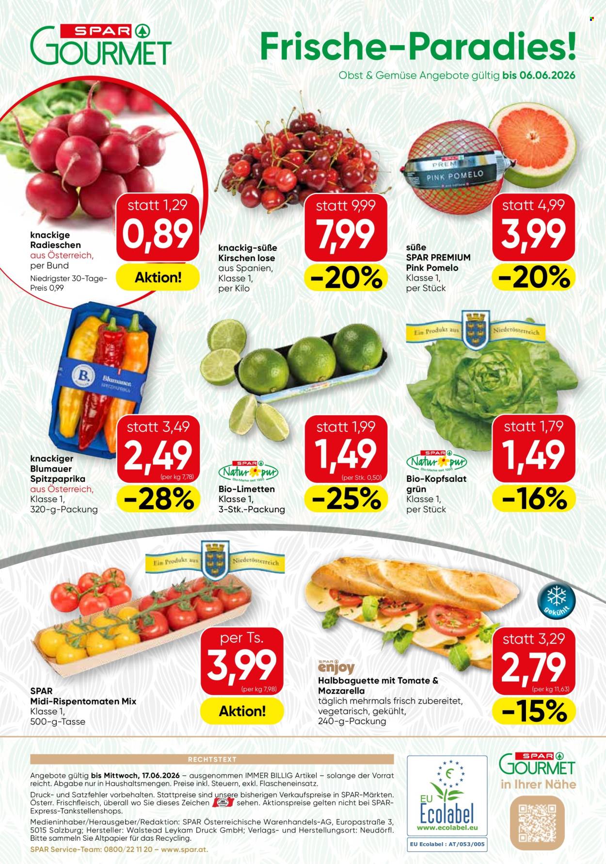 Leták SPAR - 3.6.2026 - 17.6.2026. Strana 12