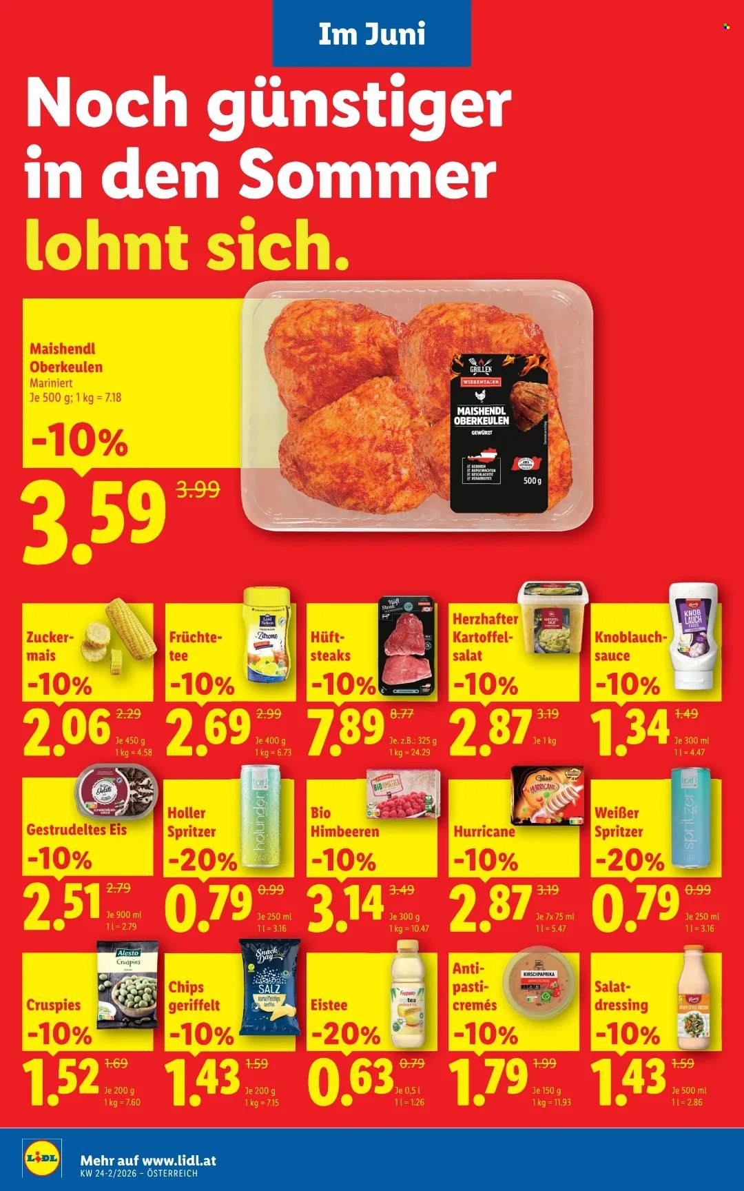 Leták Lidl - 11.6.2026 - 17.6.2026. Strana 2