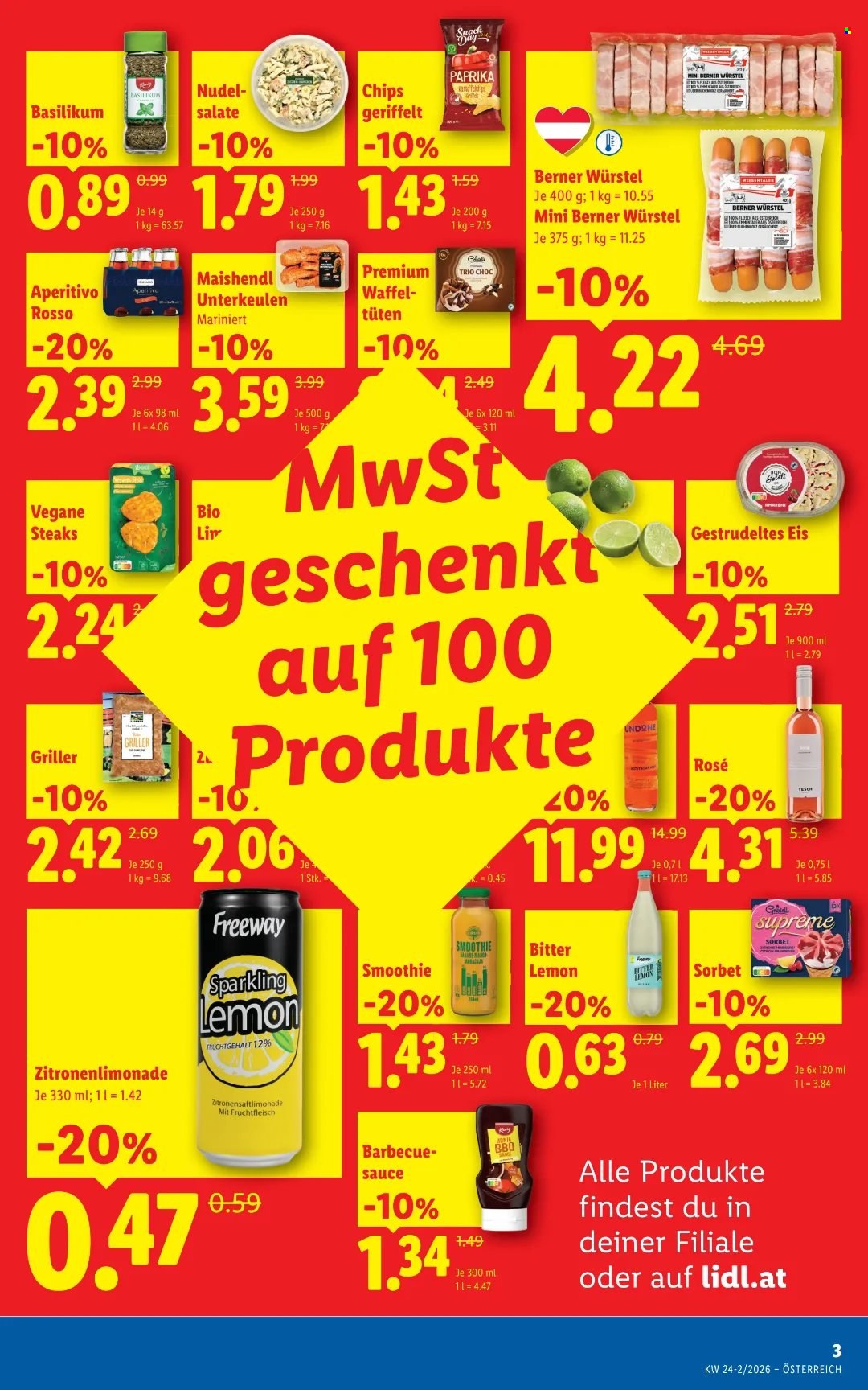Leták Lidl - 11.6.2026 - 17.6.2026. Strana 3