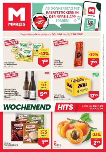 Angebote MPREIS - 11.6.2026 - 17.6.2026.