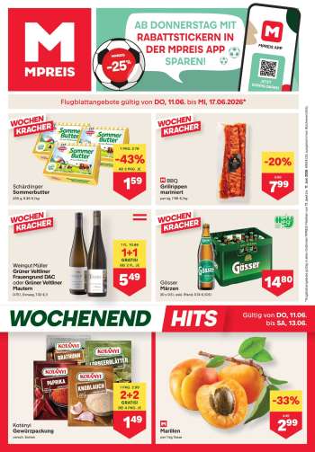 Angebote MPREIS - 11.6.2026 - 17.6.2026.