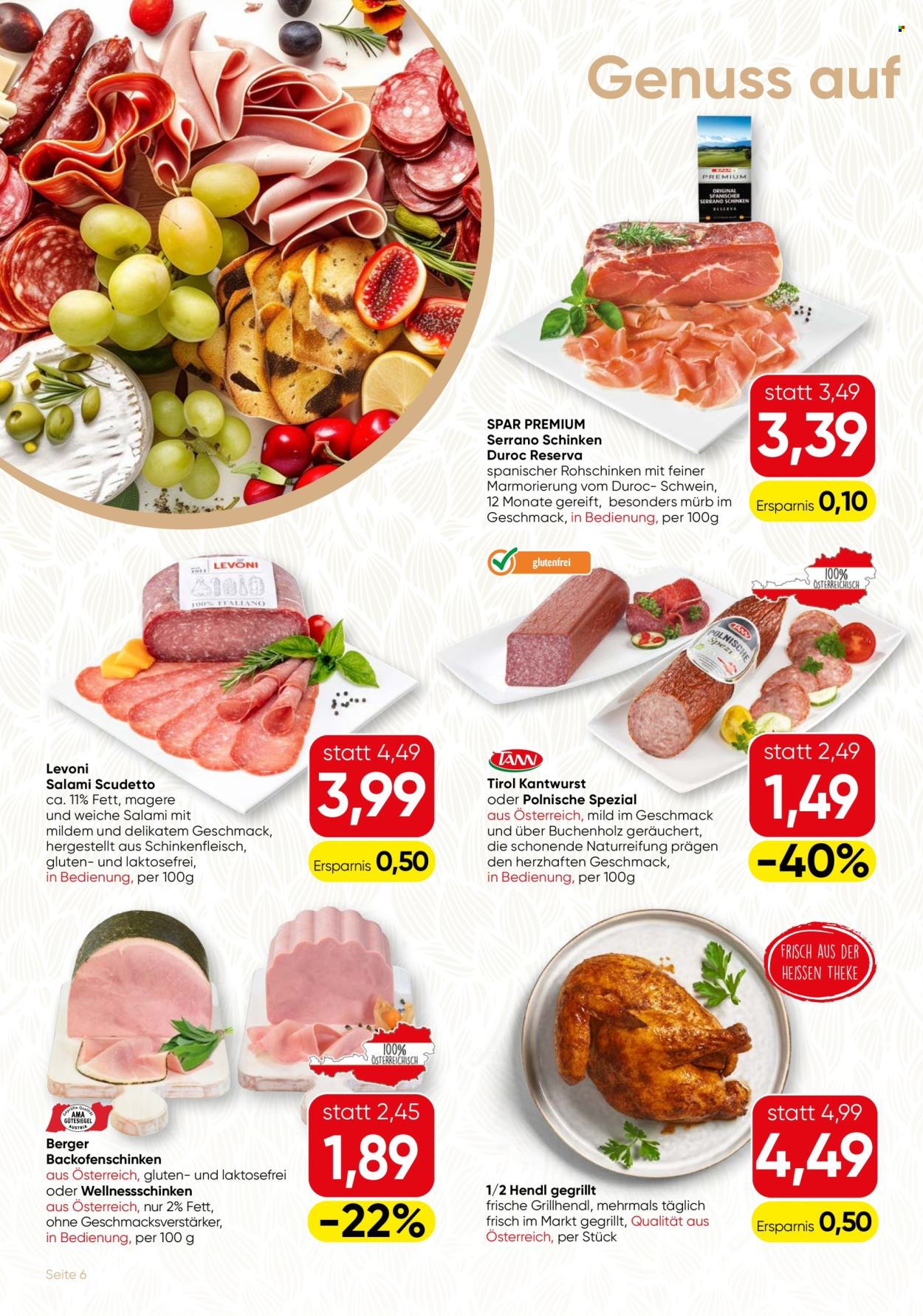 Leták SPAR - 18.6.2026 - 30.6.2026. Strana 6