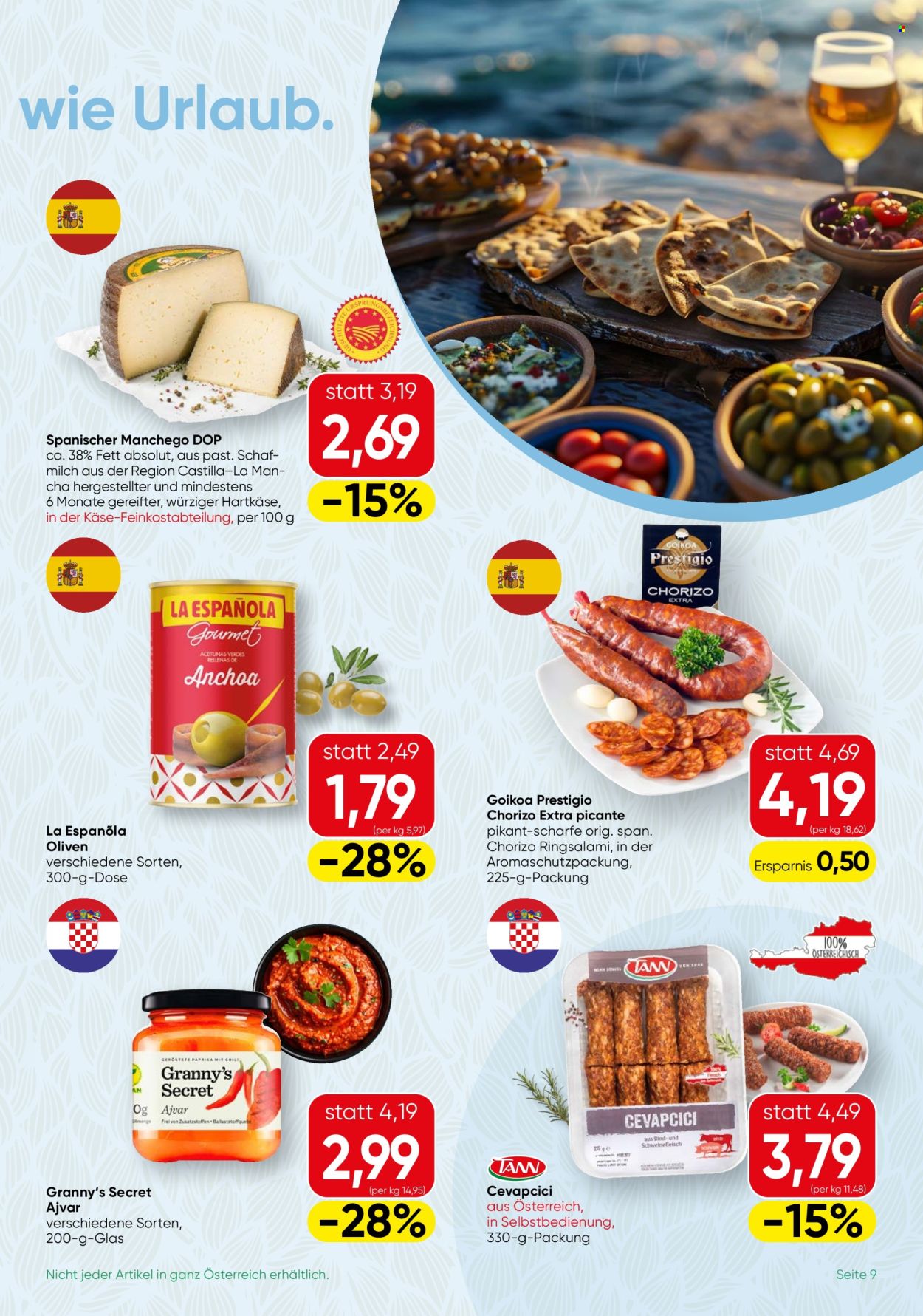 Leták SPAR - 18.6.2026 - 30.6.2026. Strana 9