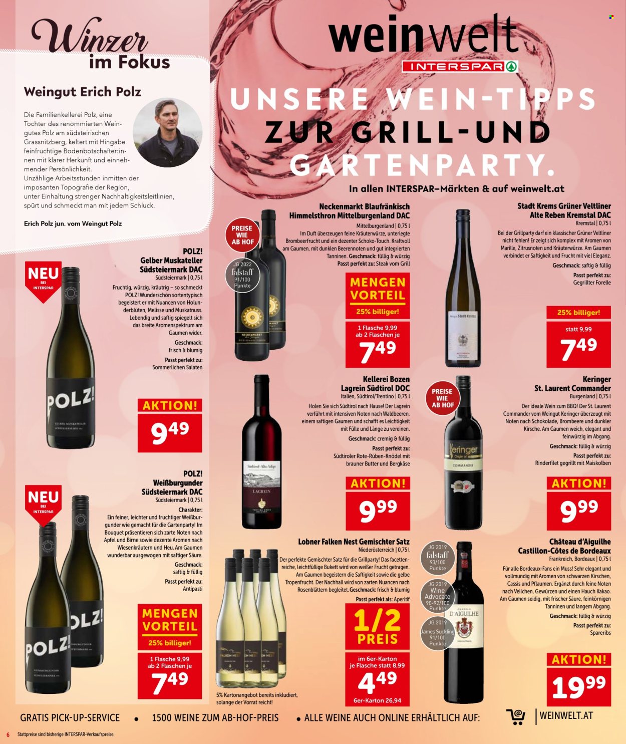 Leták INTERSPAR - 11.6.2026 - 17.6.2026. Strana 6