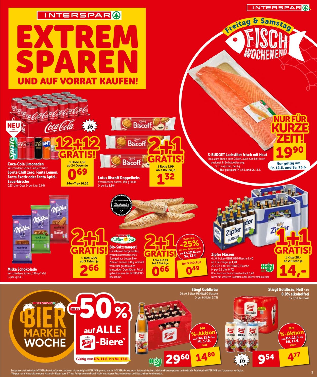 Leták INTERSPAR - 11.6.2026 - 17.6.2026. Strana 3
