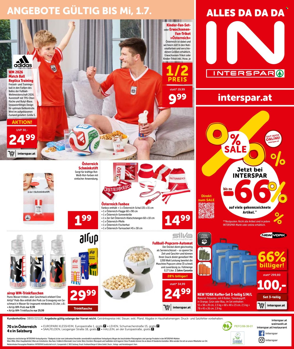 Leták INTERSPAR - 11.6.2026 - 17.6.2026. Strana 16