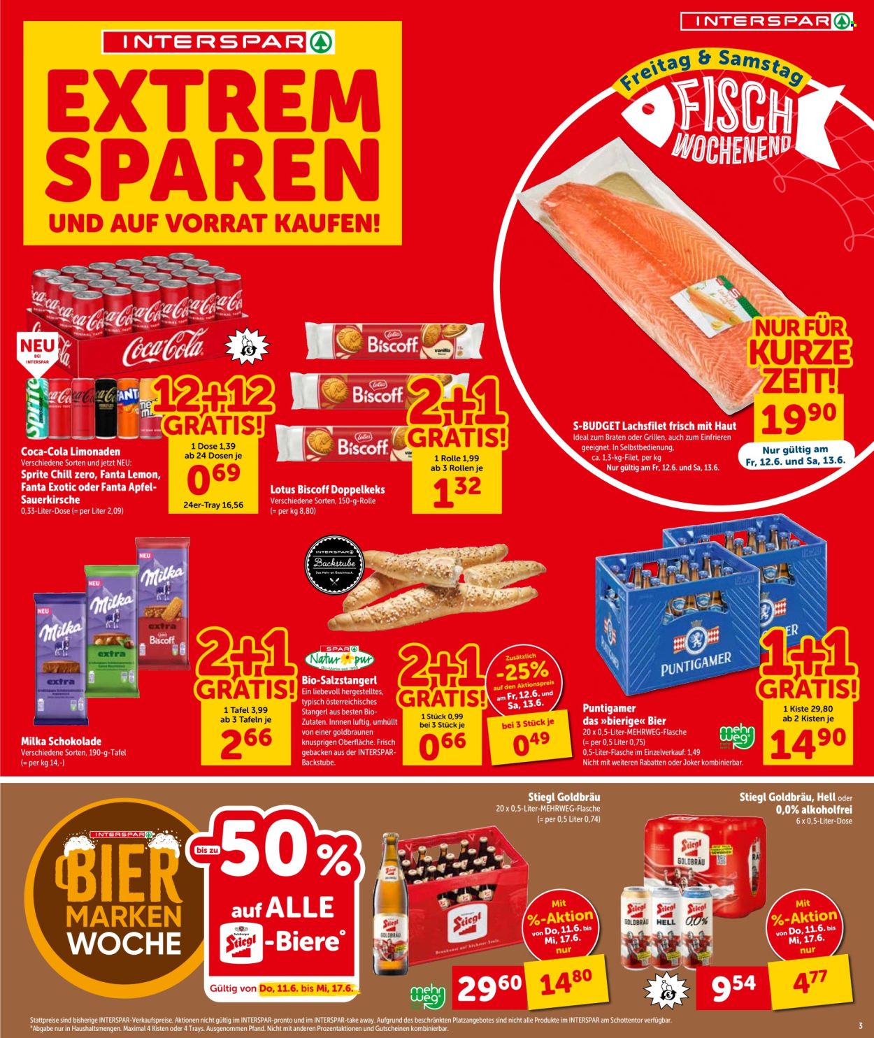 Leták INTERSPAR - 11.6.2026 - 17.6.2026. Strana 3