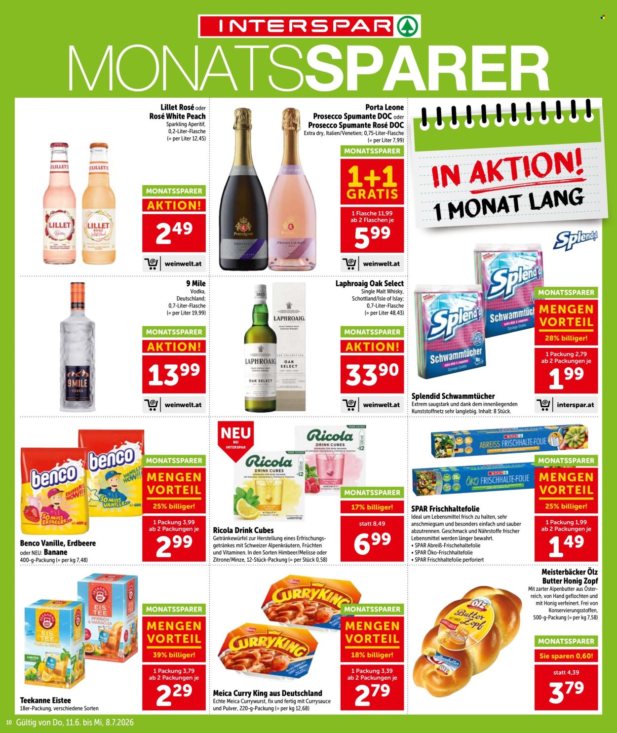 Leták INTERSPAR - 11.6.2026 - 17.6.2026. Strana 10
