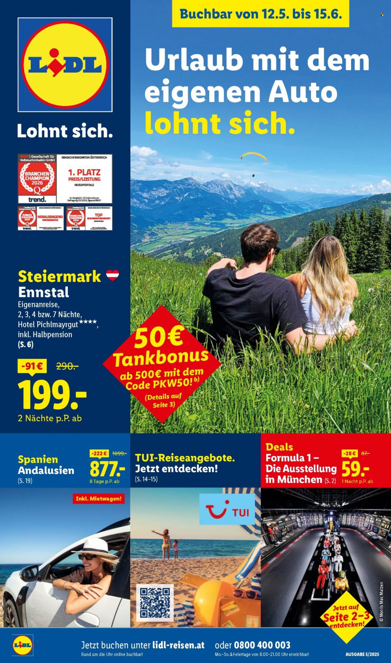 Leták Lidl - 12.5.2026 - 15.6.2026. Strana 1