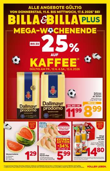 Angebote Billa - 11.6.2026 - 17.6.2026.