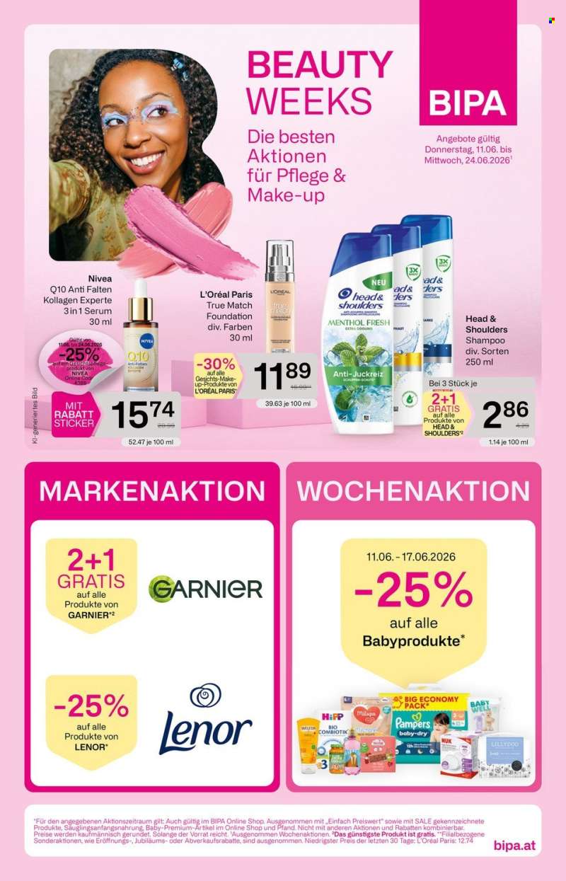 Angebote Bipa - 11.6.2026 - 24.6.2026.