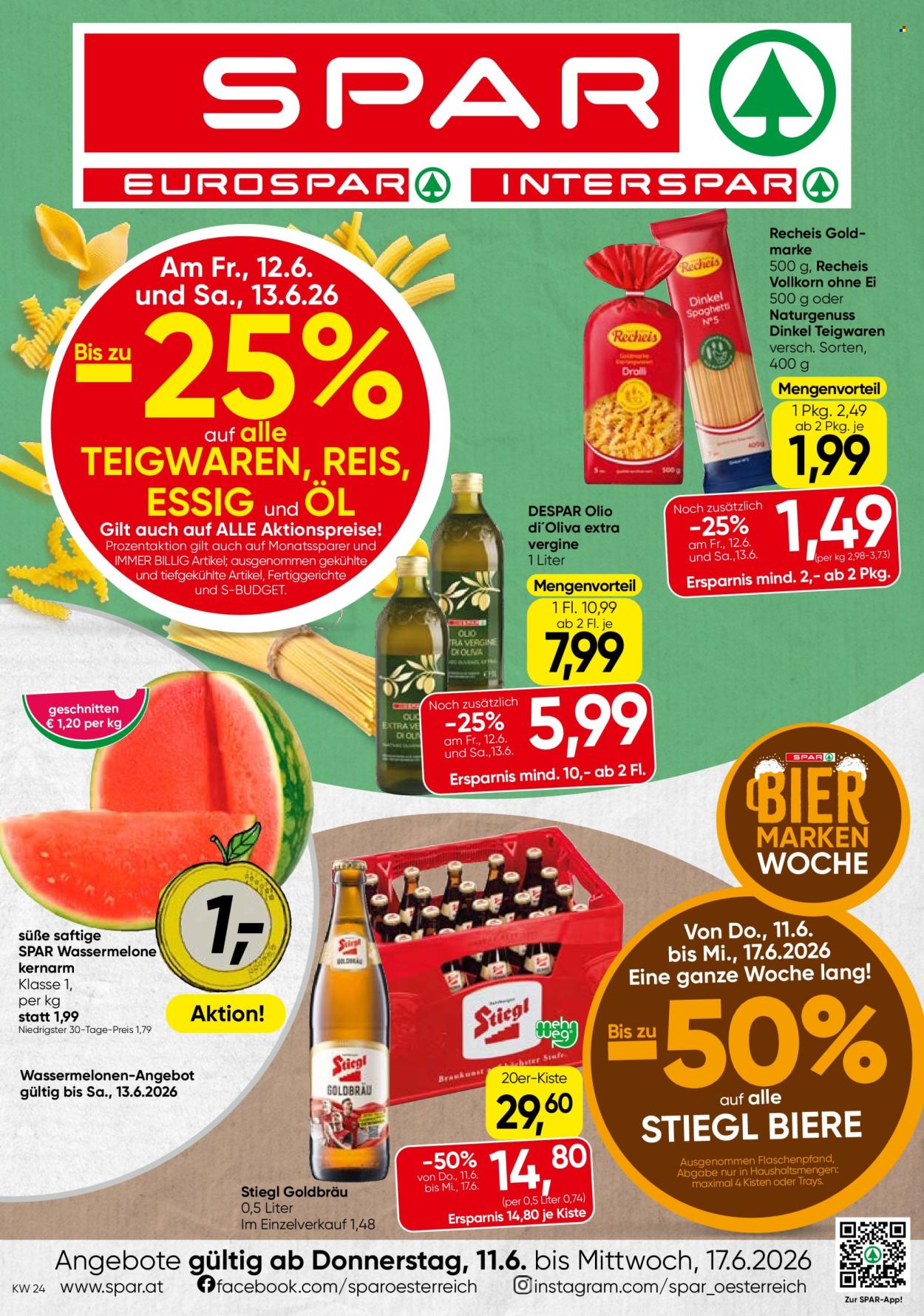 Leták SPAR - 11.6.2026 - 17.6.2026. Strana 1