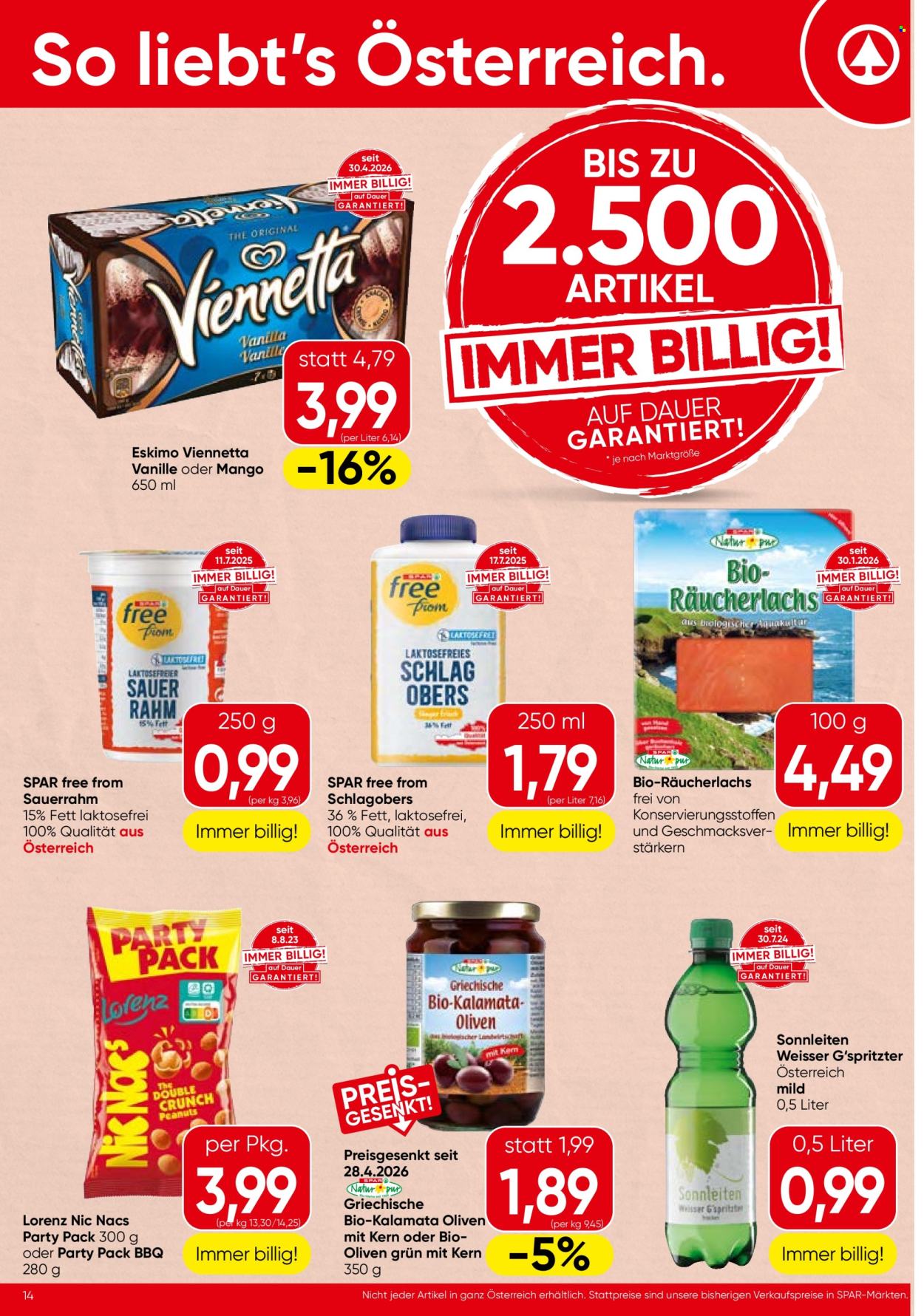 Leták EUROSPAR - 11.6.2026 - 17.6.2026. Strana 14