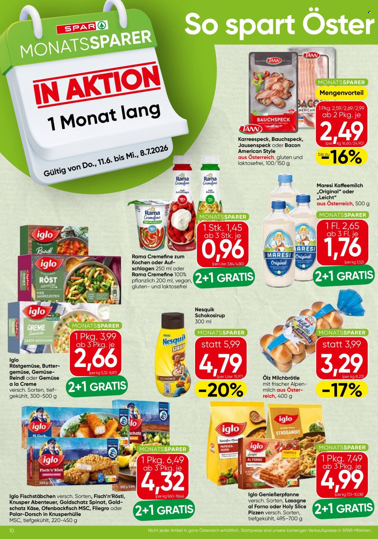 Leták INTERSPAR - 11.6.2026 - 17.6.2026. Strana 10
