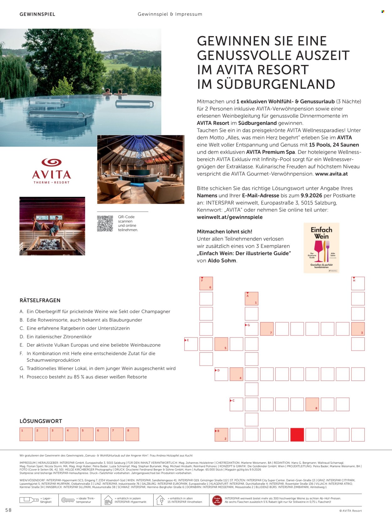 Angebote INTERSPAR. Seite 58