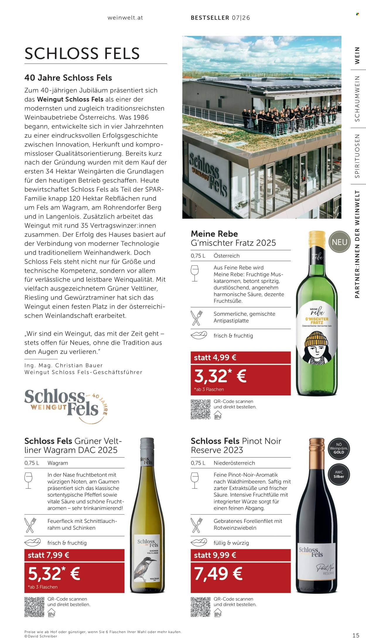 Leták INTERSPAR - 11.6.2026 - 8.7.2026. Strana 15