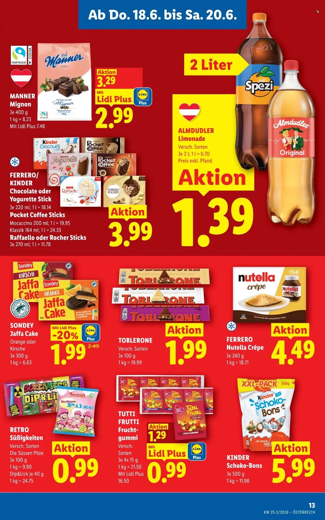 Leták Lidl - 18.6.2026 - 24.6.2026. Strana 17