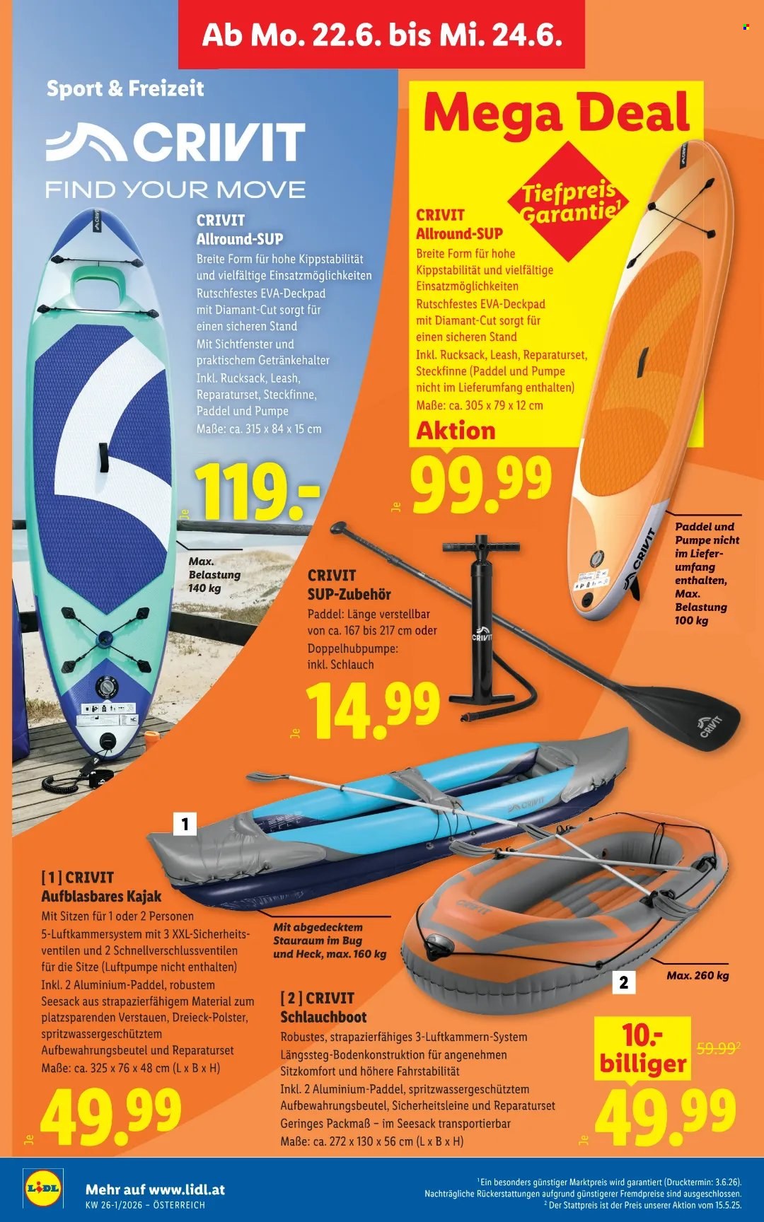 Leták Lidl - 18.6.2026 - 24.6.2026. Strana 43