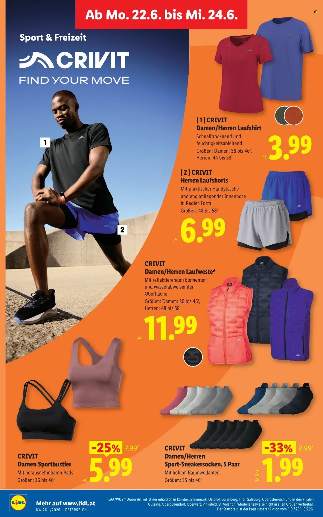 Leták Lidl - 18.6.2026 - 24.6.2026. Strana 45