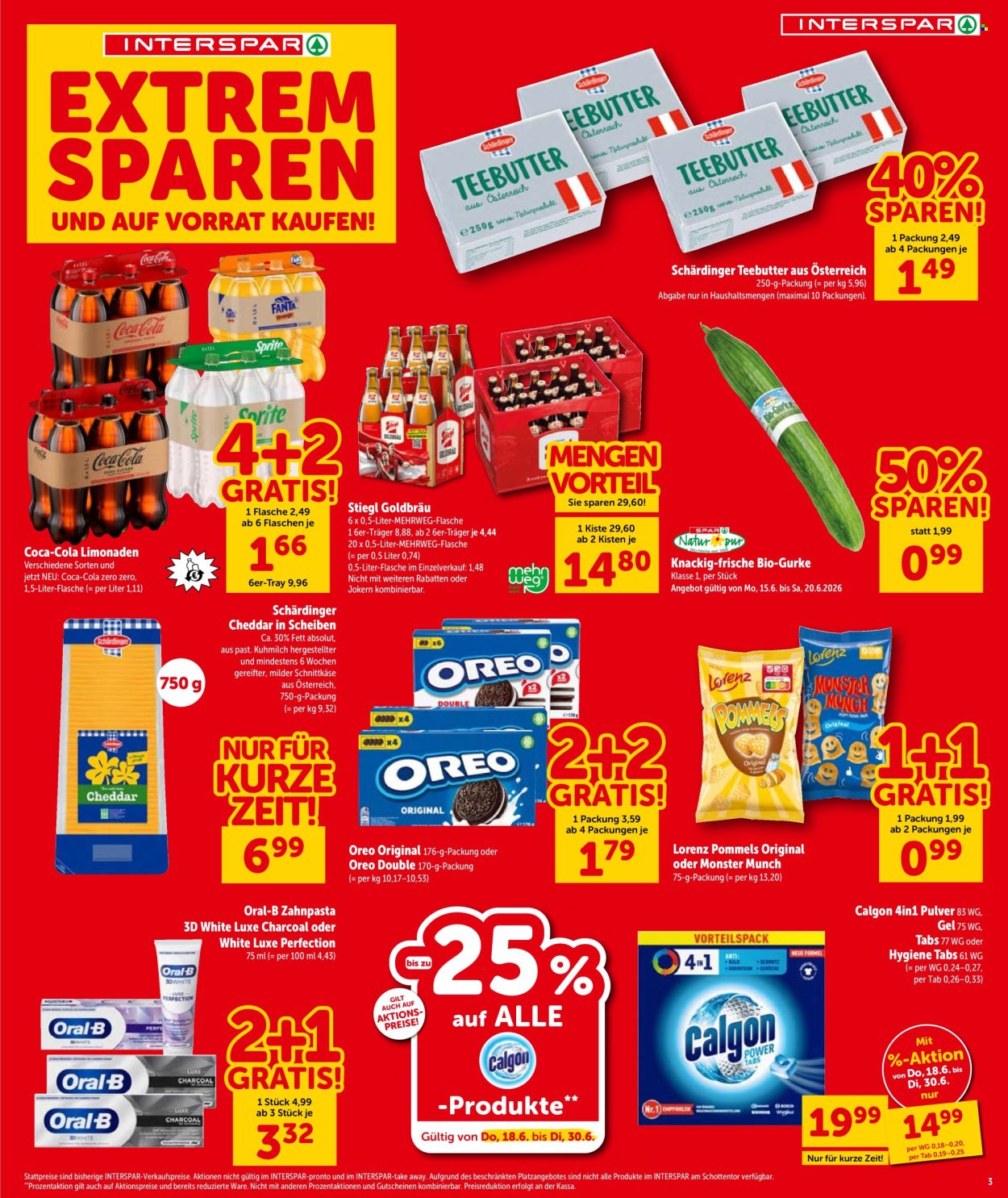 Leták INTERSPAR - 18.6.2026 - 30.6.2026. Strana 3