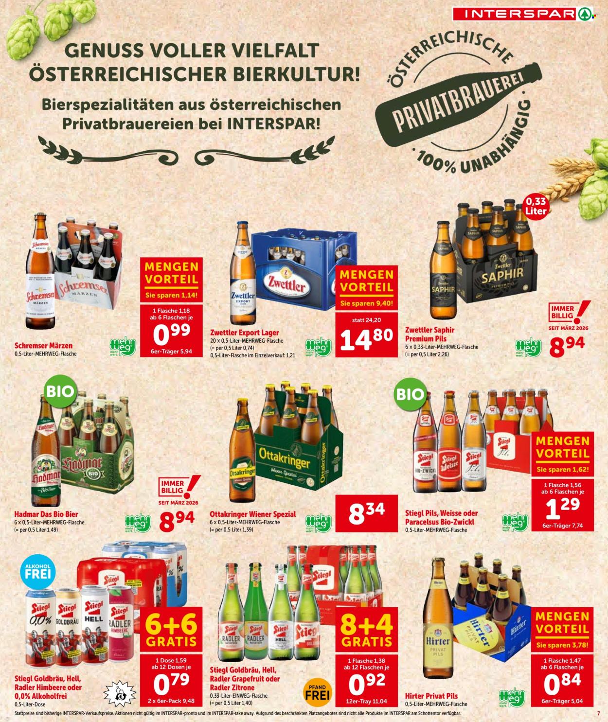 Leták INTERSPAR - 18.6.2026 - 30.6.2026. Strana 7