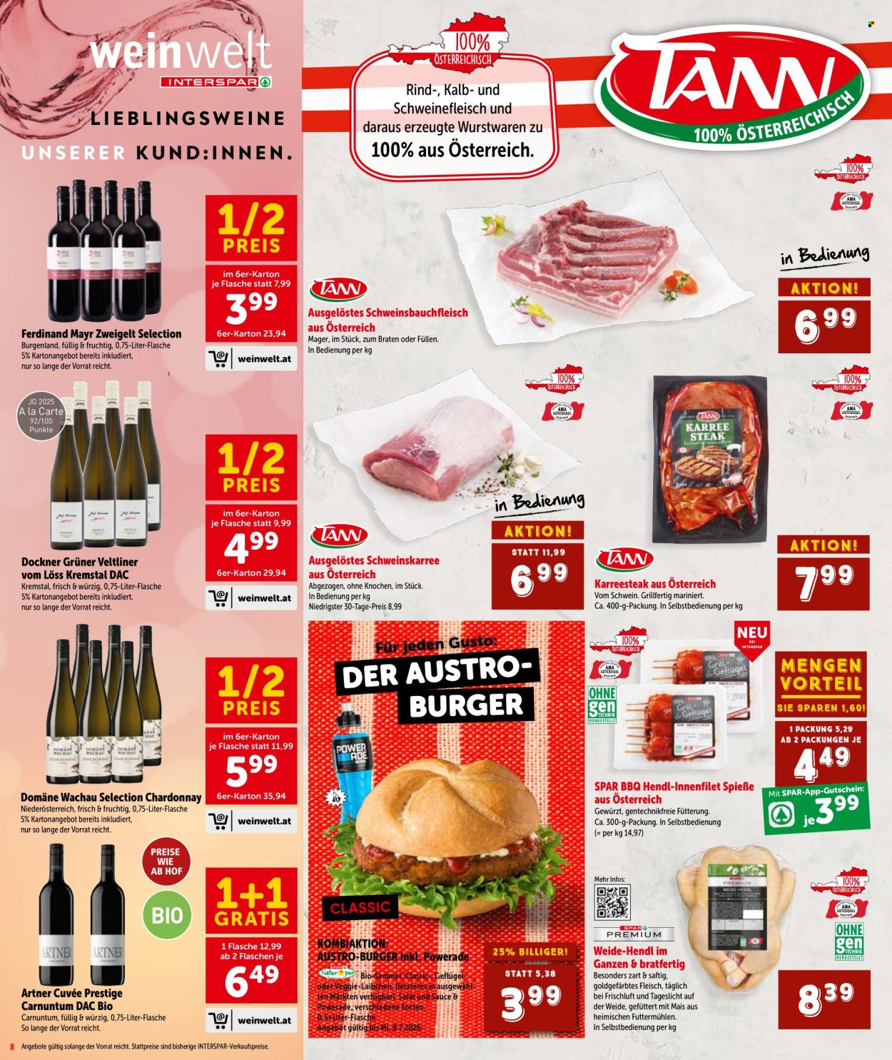 Leták INTERSPAR - 18.6.2026 - 30.6.2026. Strana 8
