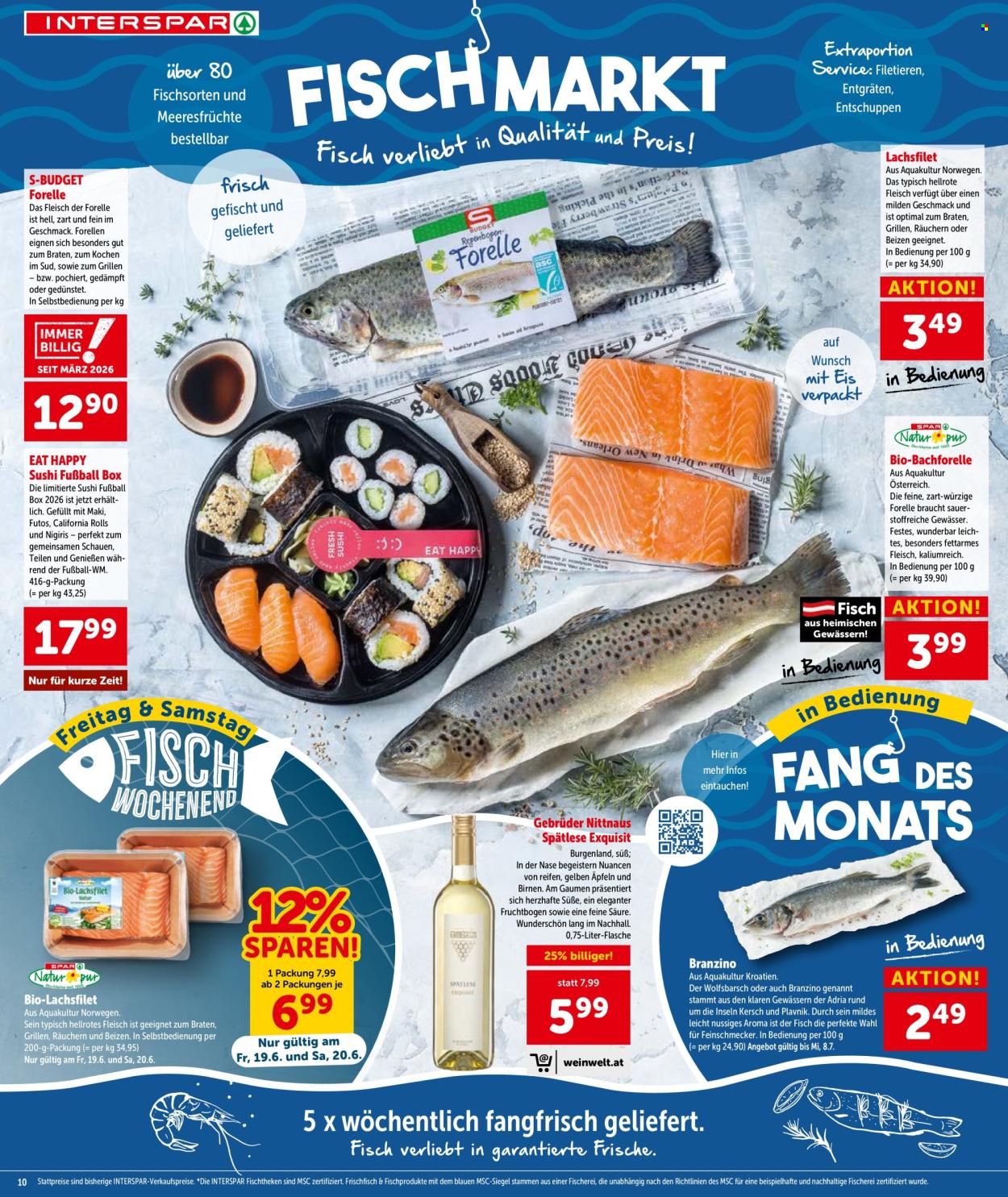 Leták INTERSPAR - 18.6.2026 - 30.6.2026. Strana 10