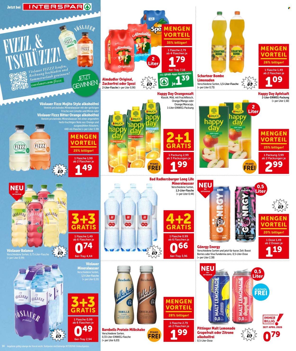 Leták INTERSPAR - 18.6.2026 - 30.6.2026. Strana 14
