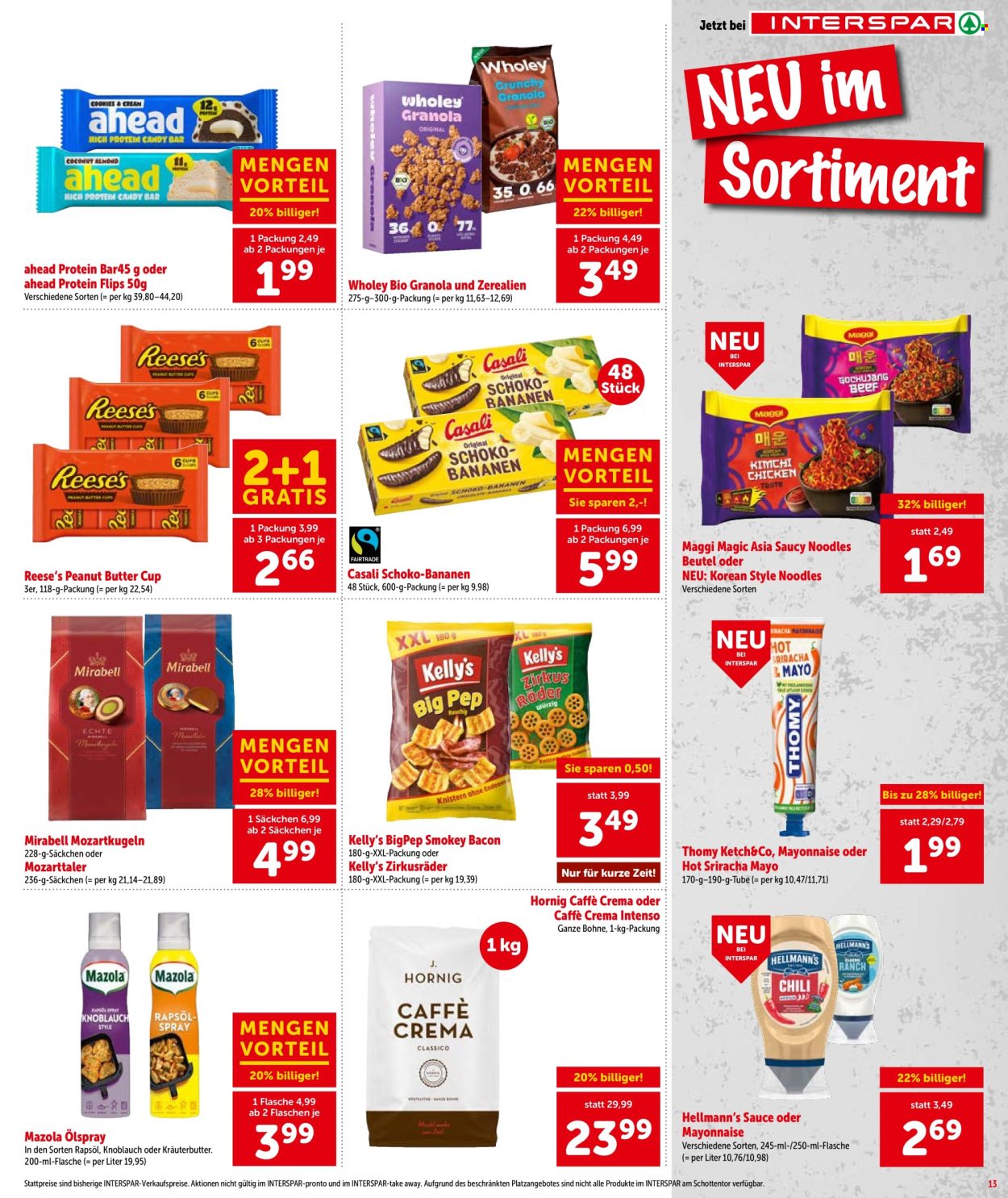 Leták INTERSPAR - 18.6.2026 - 30.6.2026. Strana 13