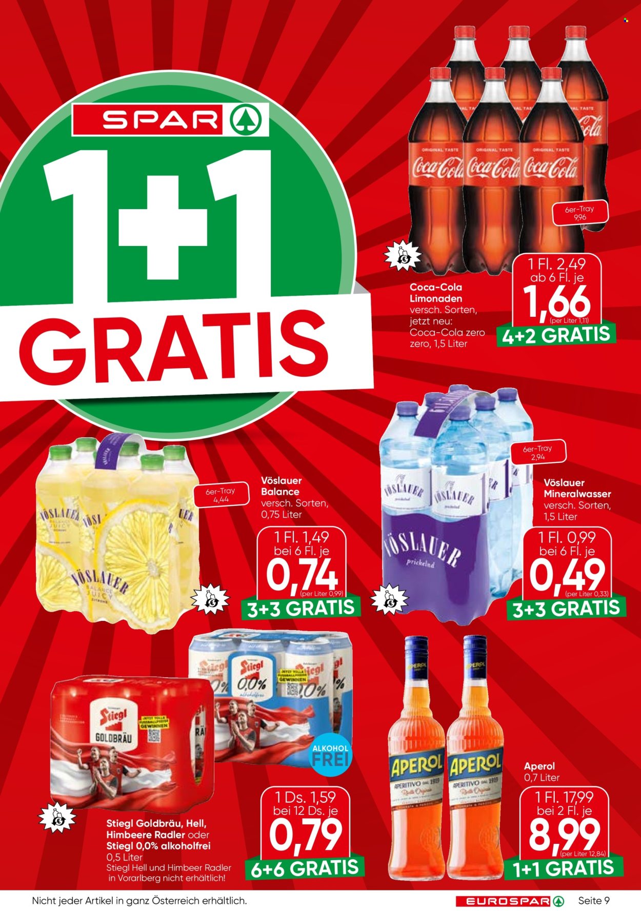 Leták EUROSPAR - 18.6.2026 - 30.6.2026. Strana 9