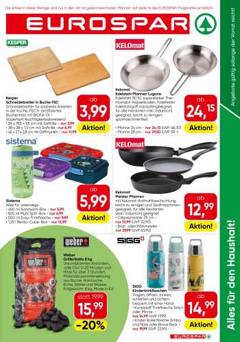 Angebote EUROSPAR - 18.6.2026 - 30.6.2026.