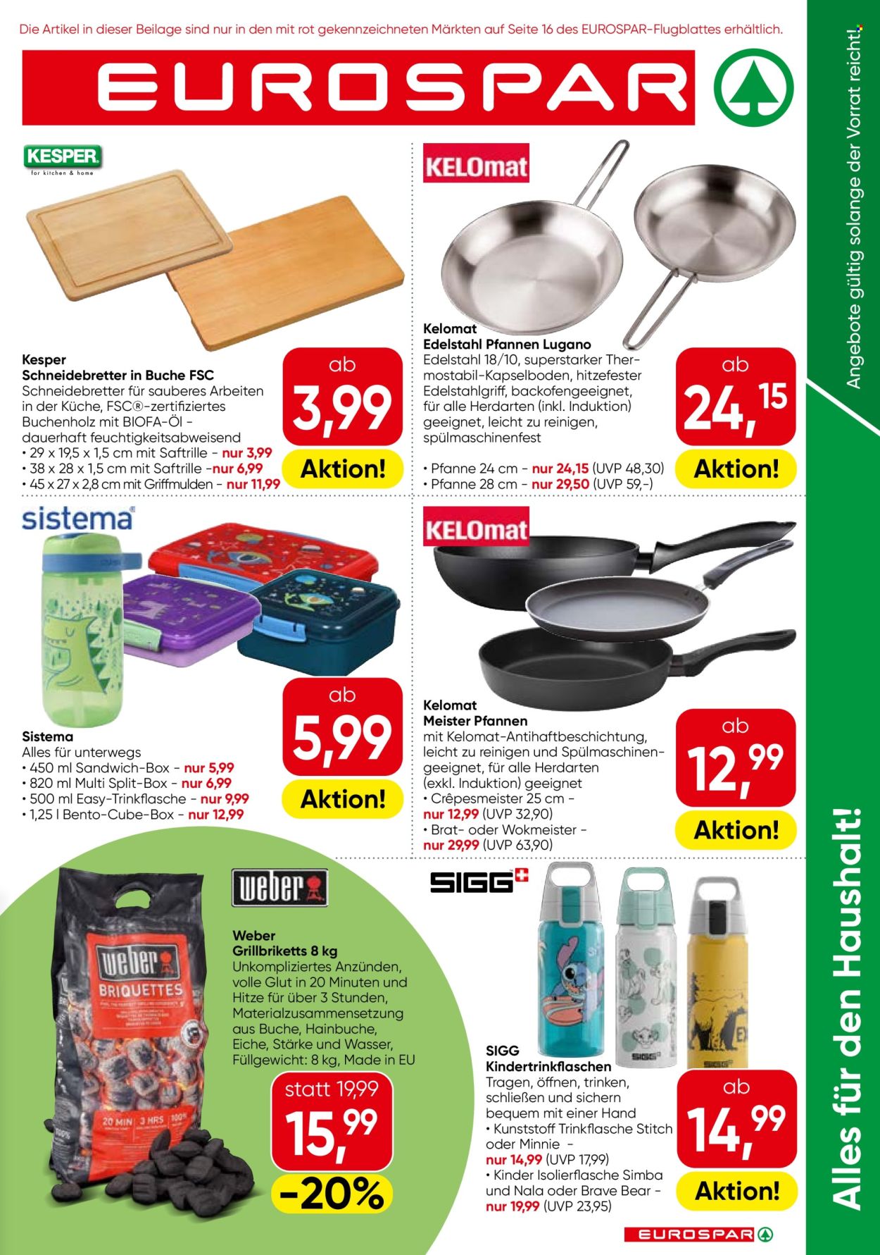 Leták EUROSPAR - 18.6.2026 - 30.6.2026. Strana 1