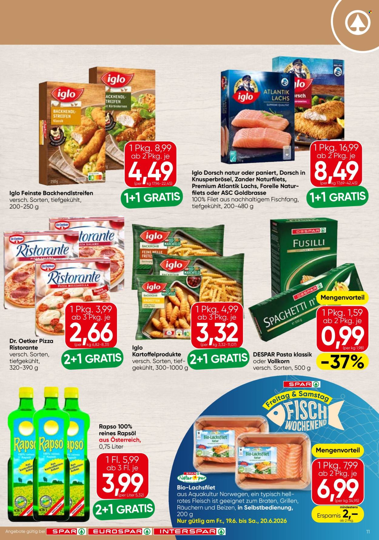 Leták EUROSPAR - 18.6.2026 - 30.6.2026. Strana 11