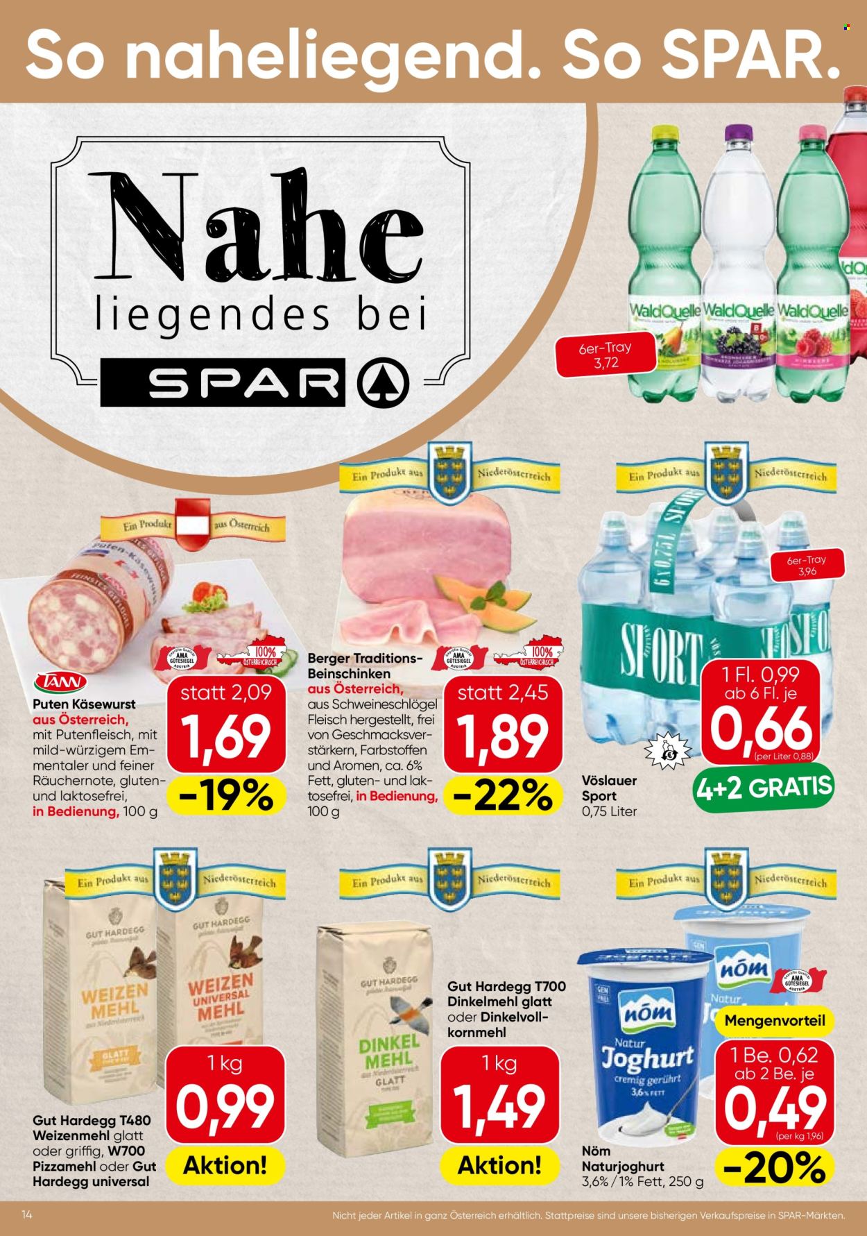 Angebote EUROSPAR - 18.6.2026 - 30.6.2026. Seite 14