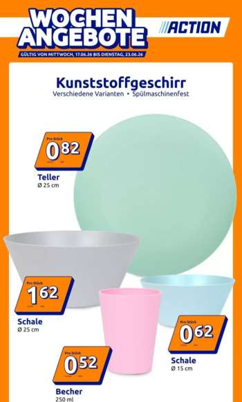 Angebote Action - 17.6.2026 - 23.6.2026.