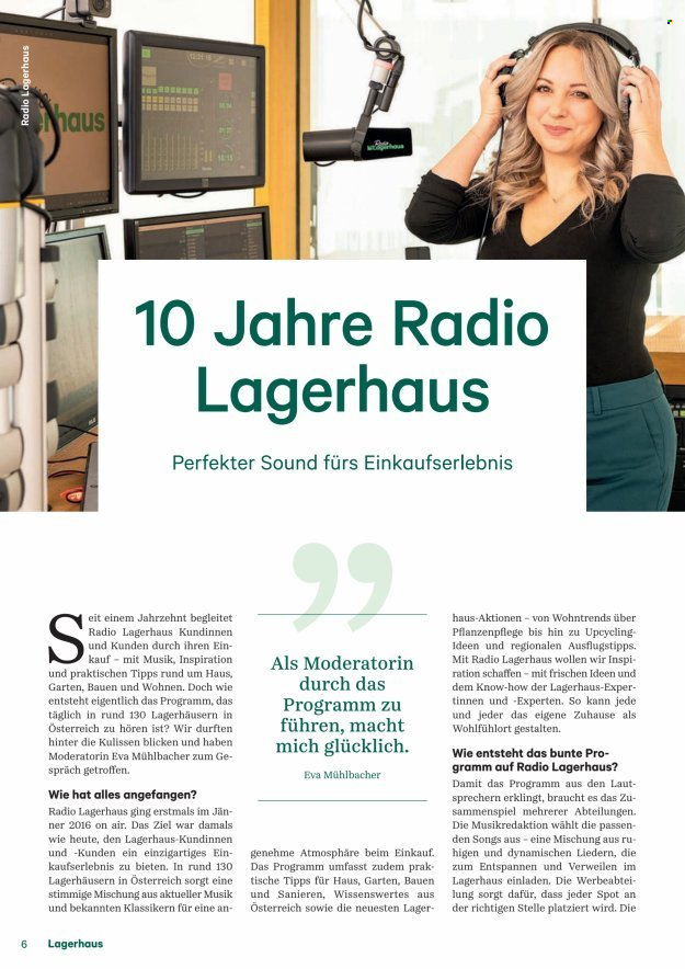 Leták Lagerhaus. Strana 6