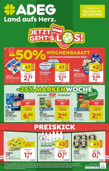 Angebote ADEG - 18.6.2026 - 24.6.2026.