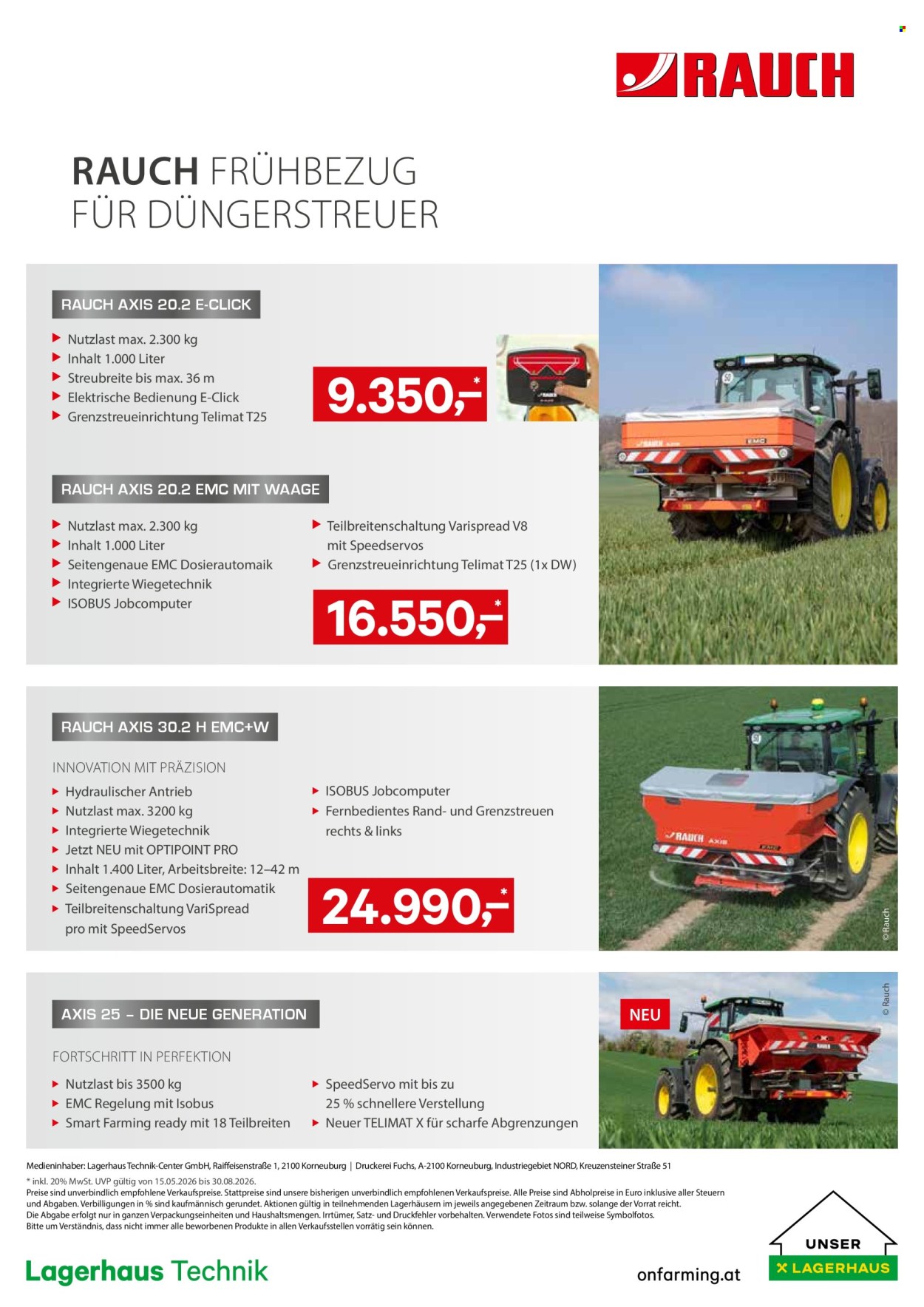 Leták Lagerhaus TechnikCenter - 15.5.2026 - 30.8.2026. Strana 2