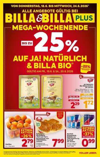 Angebote Billa - 18.6.2026 - 24.6.2026.