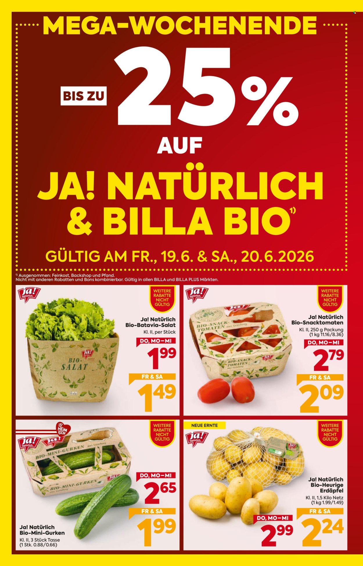 Angebote Billa - 18.6.2026 - 24.6.2026. Seite 2