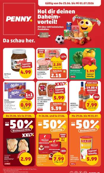 Angebote Penny - 25.6.2026 - 1.7.2026.
