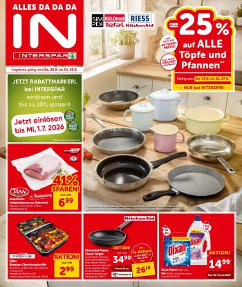 Angebote INTERSPAR - 25.6.2026 - 30.6.2026.