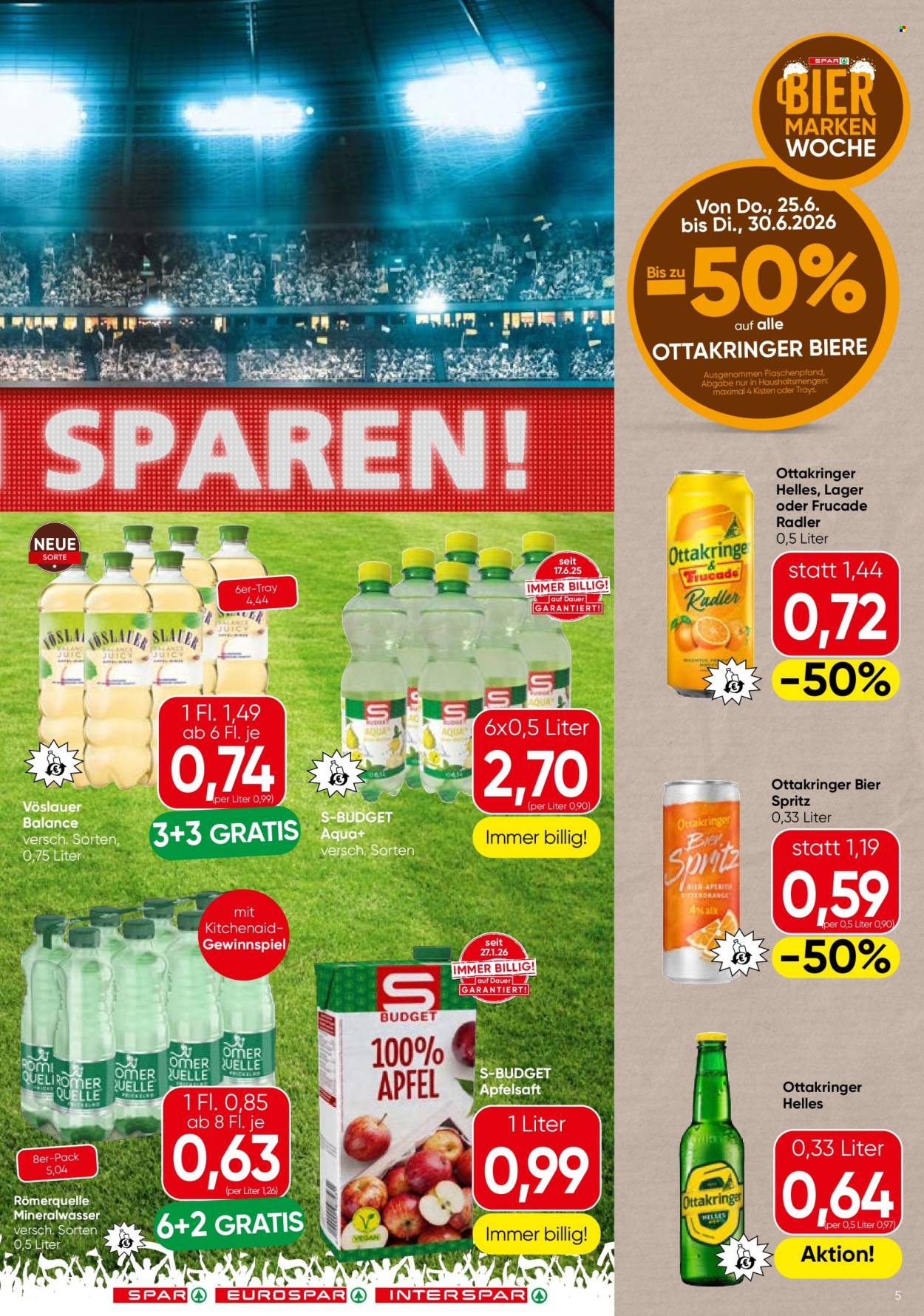 Angebote EUROSPAR - 25.6.2026 - 30.6.2026. Seite 5