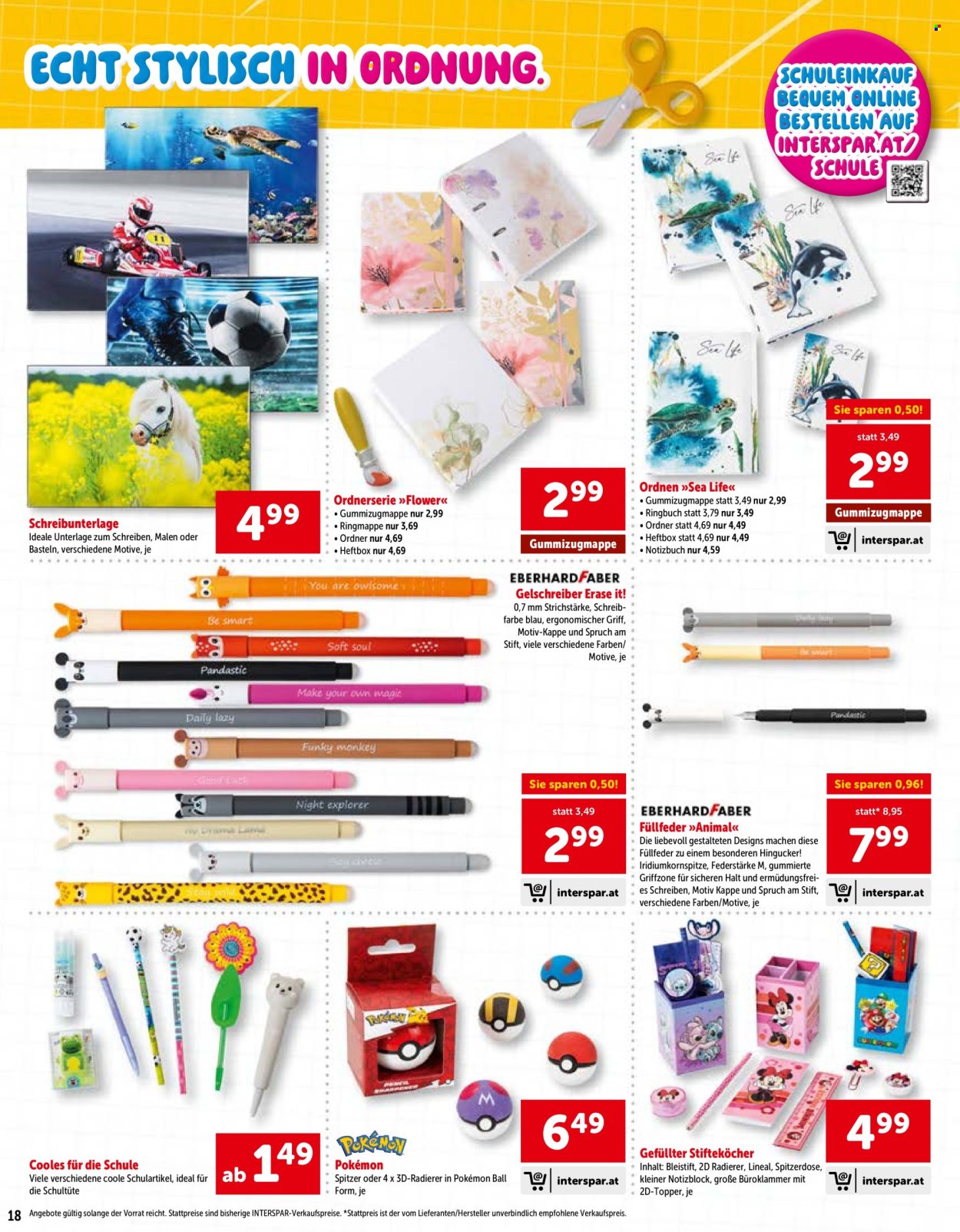Leták INTERSPAR - 25.6.2026 - 23.9.2026. Strana 18
